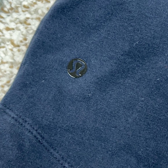 Lululemon Jacket Men Small Blue Hooded Full Zip Dispatch Hoodie Athletic Running - Picture 5 of 9